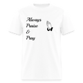 PRAISE & PRAY - white