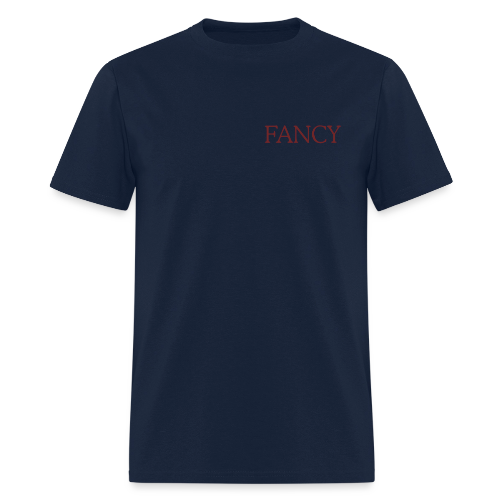 FANCY PLAIN SHIRT - navy