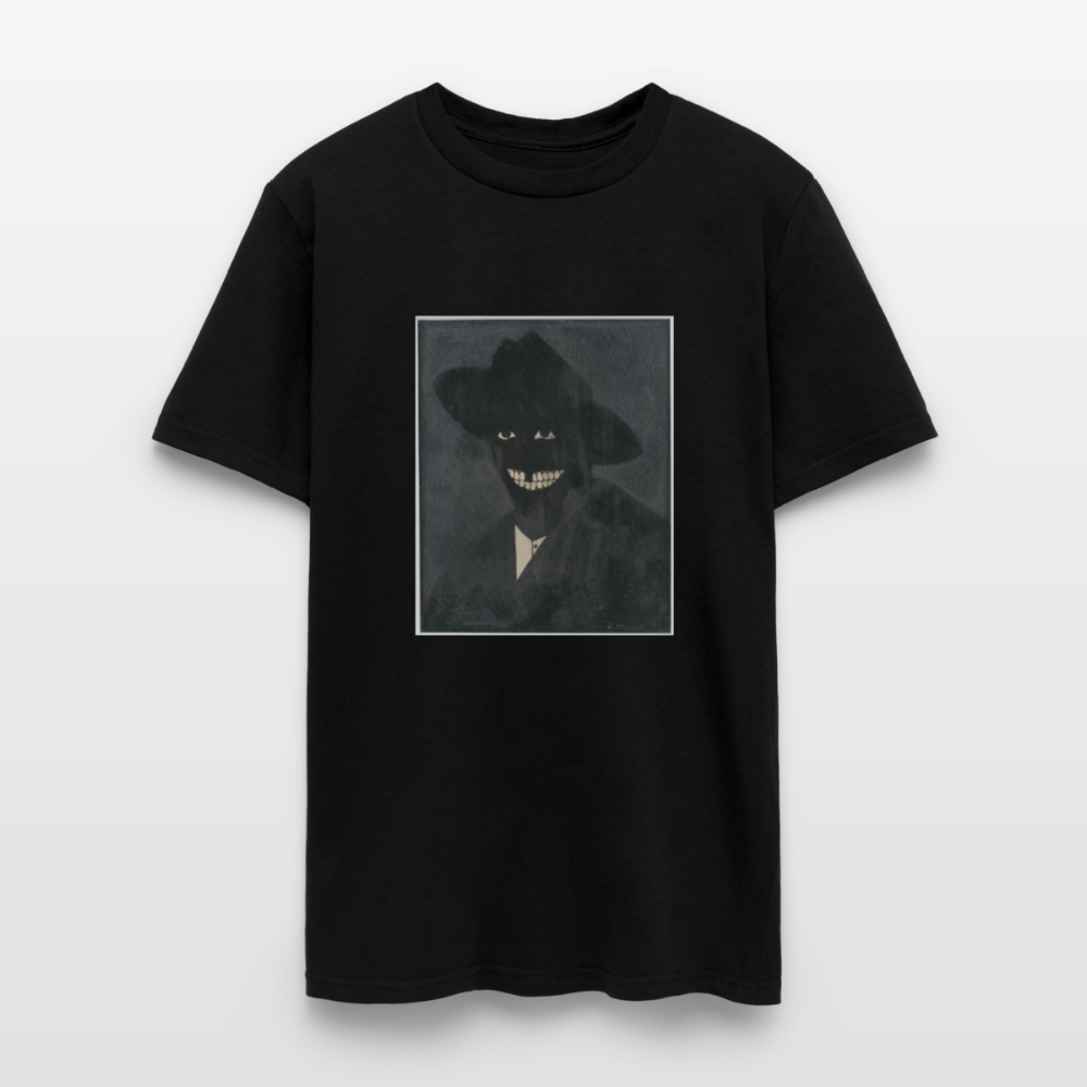 A SELF PORTRAIT OF THE ARTISTS SHADOW FORM - black