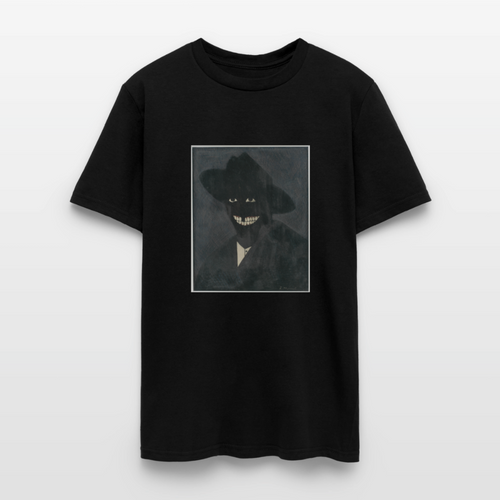 A SELF PORTRAIT OF THE ARTISTS SHADOW FORM - black