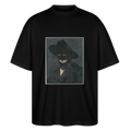 A SELF PORTRAIT OF THE ARTISTS SHADOW FORM - black
