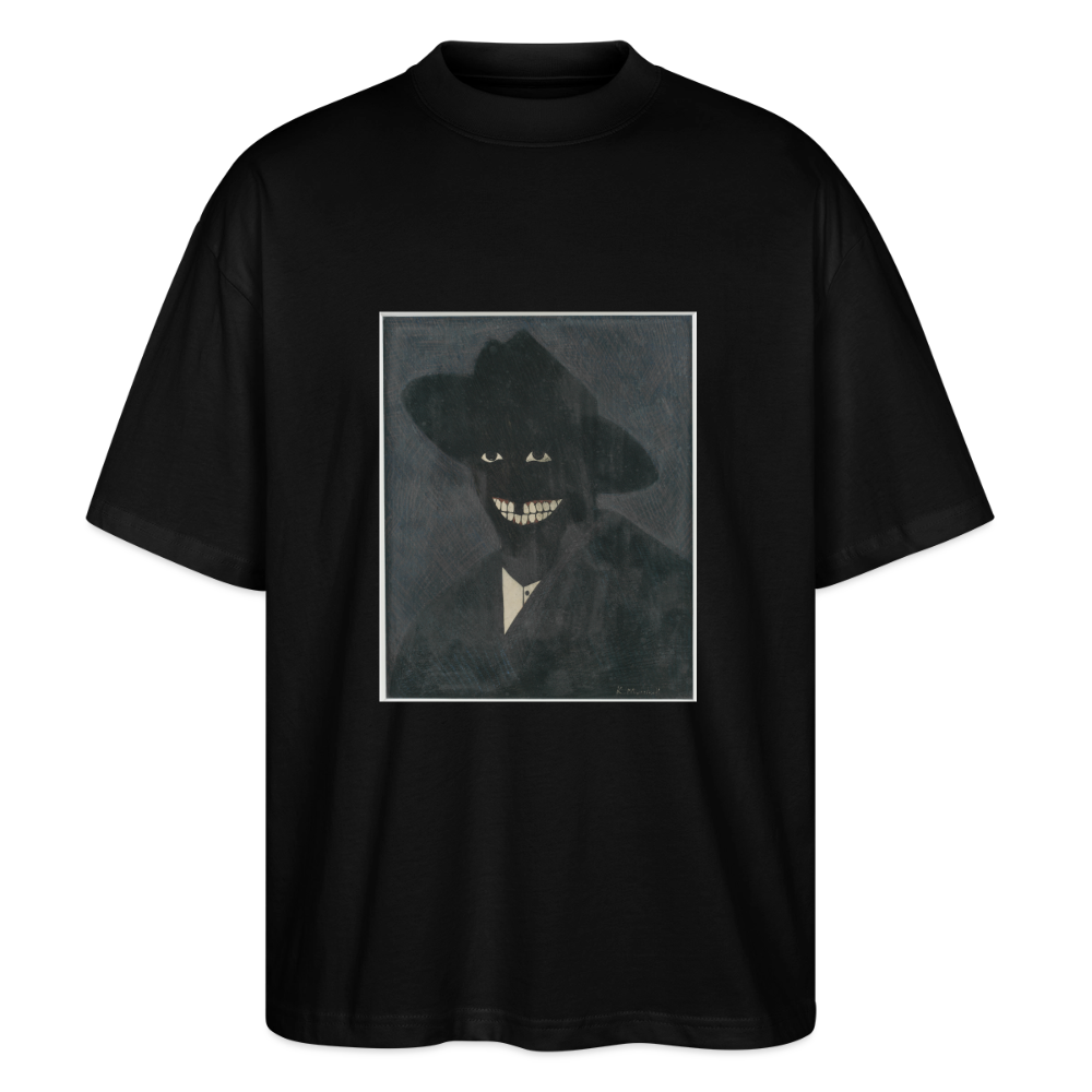 A SELF PORTRAIT OF THE ARTISTS SHADOW FORM - black