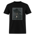 A SELF PORTRAIT OF THE ARTISTS SHADOW FORM - black