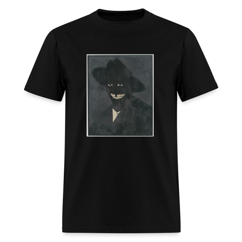 A SELF PORTRAIT OF THE ARTISTS SHADOW FORM - black