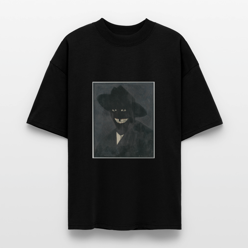 A SELF PORTRAIT OF THE ARTISTS SHADOW FORM - black