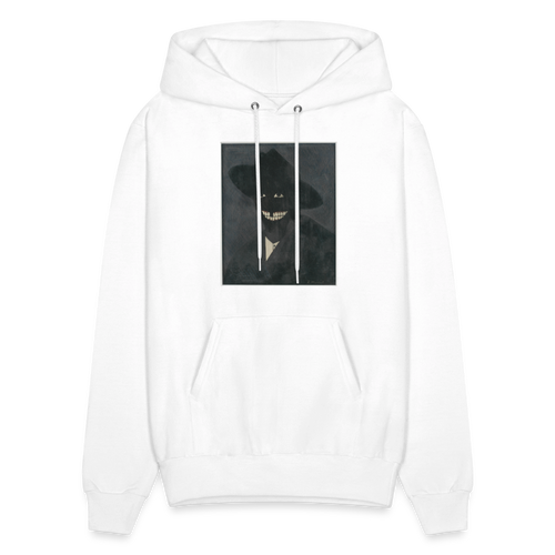 A SELF PORTRAIT OF THE ARTISTS SHADOW FORM - white