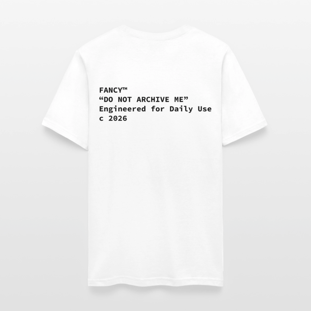 DO NOT ARCHIVE ME - white