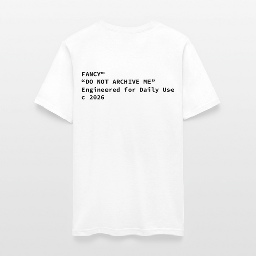 DO NOT ARCHIVE ME - white