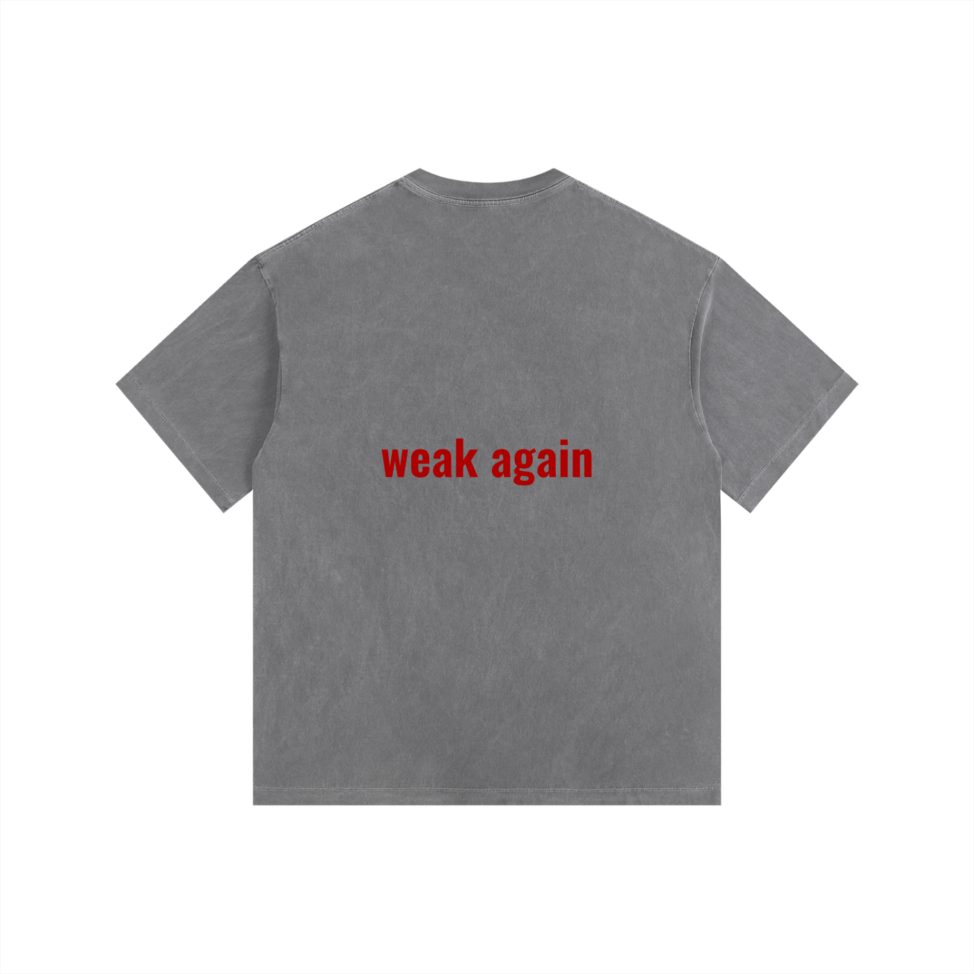 WEAK AGAIN