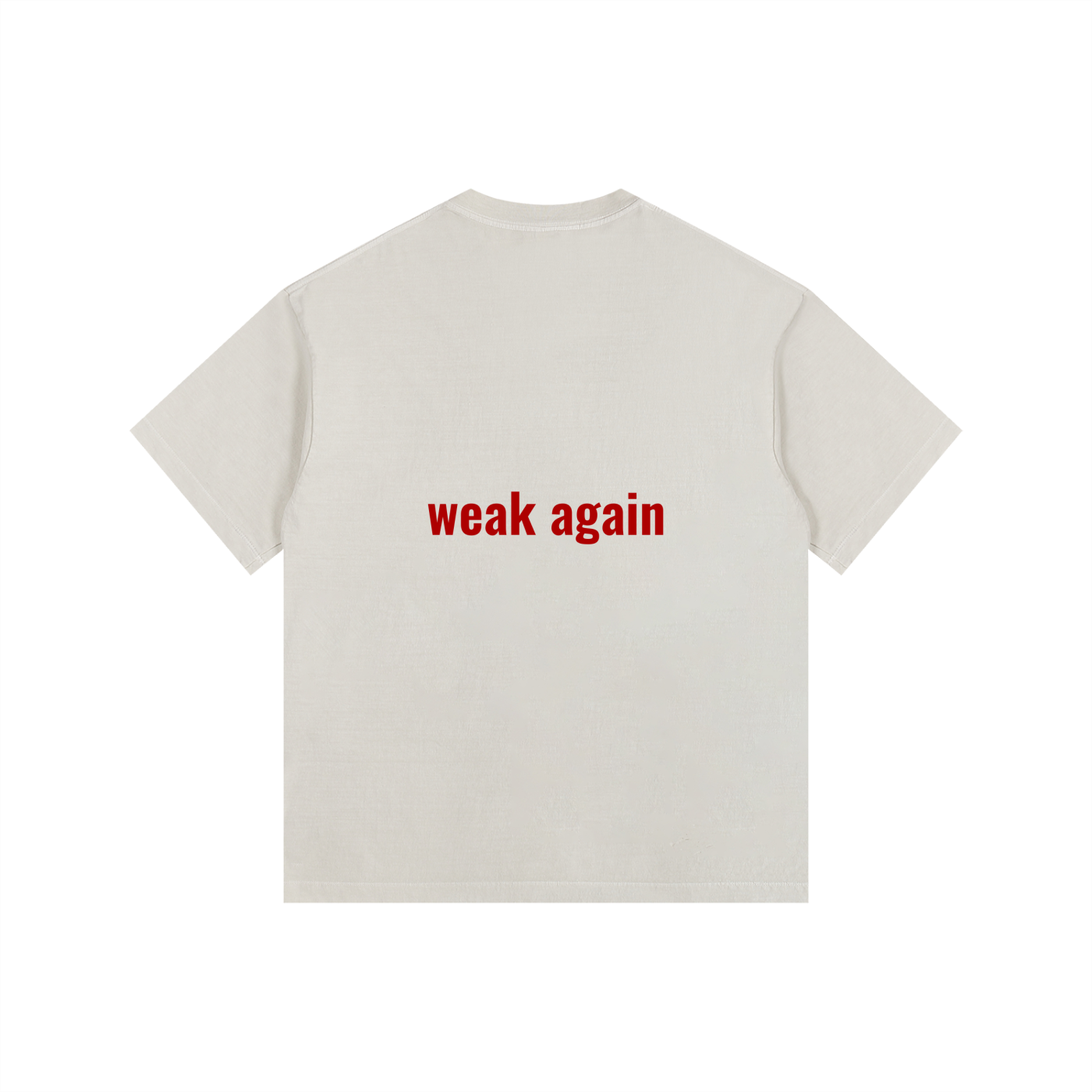 WEAK AGAIN